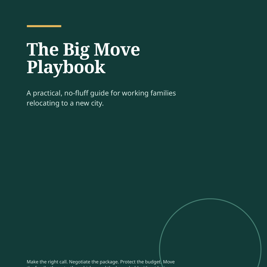 Big Move Playbook cover